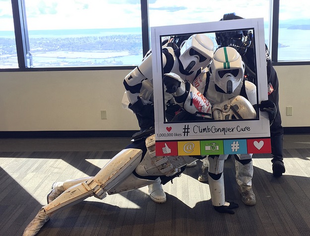 501st Legion Supporting Climb. Conquer. Cure. a fundraising event to fight Blood Cancer